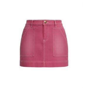 Old Navy Pink Patch-Pocket Mini Skirt
